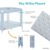 Fisher-Price Play All Day Baby Playard in Black, No Tool