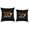 Pumpkin Spice Everything Throw Pillow