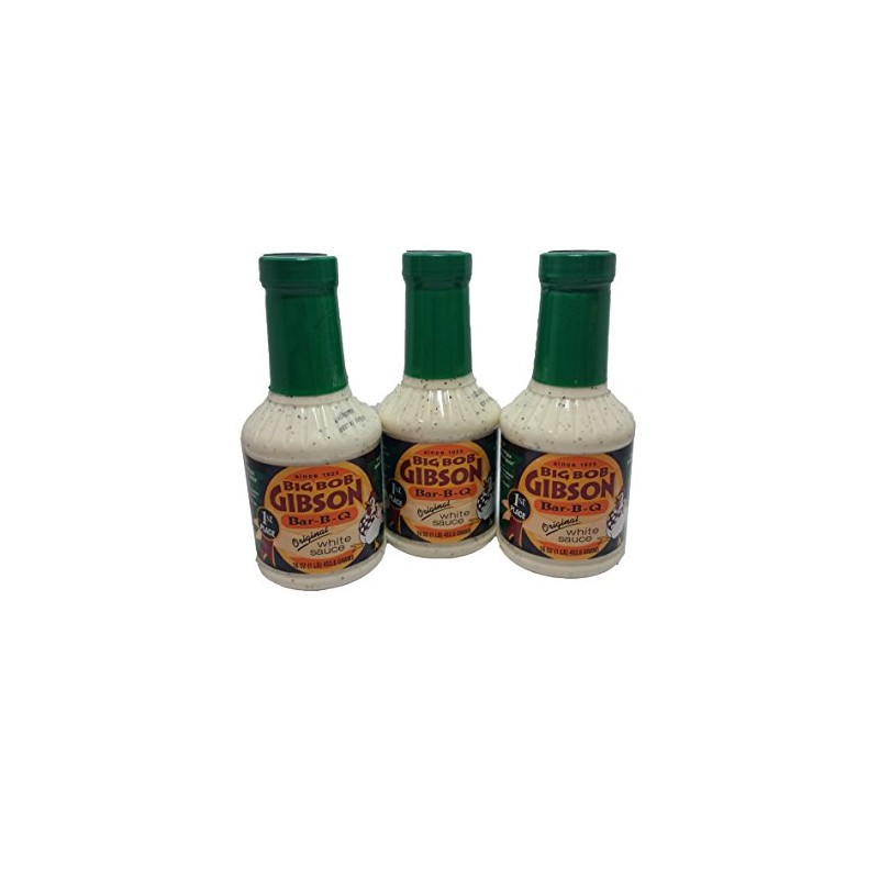 Big Bob Gibsons Original White Sauce - 3 pack
