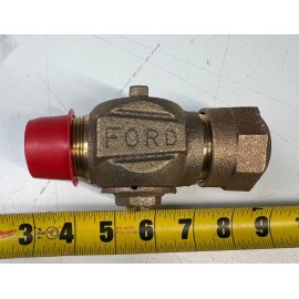 Ford Meter Box 1" Ford Meter Box Brass Ball Corporation Valve F1000-4-Q-NL CC x Quick Joint