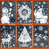 246 Pcs Christmas Window Clings Xmas Decals Stickers Decor with