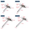 LIKERAINY Heavy Duty Brackets Concealed Shelf Bracket 12 x 102