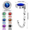Jesustree Table Handbag Holder Hook, 6 Colours Gemstones Table Hooks,