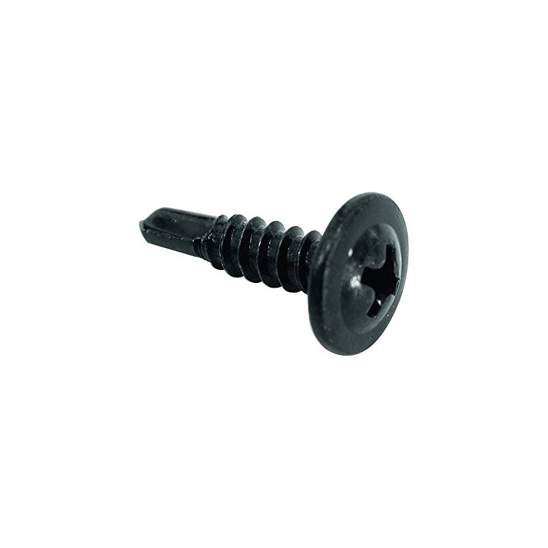 Self-drilling screws 100pcs black CP