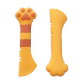Meow&Woof Cat Wet Food Spoon, Mini Spatula for Pet Canned Food, BPA Free Can Spoons for Animal Feeding, Small Jars Spatulas, Easy Clean Scraper for Dog Food Cans 1 Pack