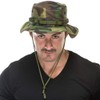 MOOSELANDER - Gorro de camuflaje para hombre con Sungard extraíble,