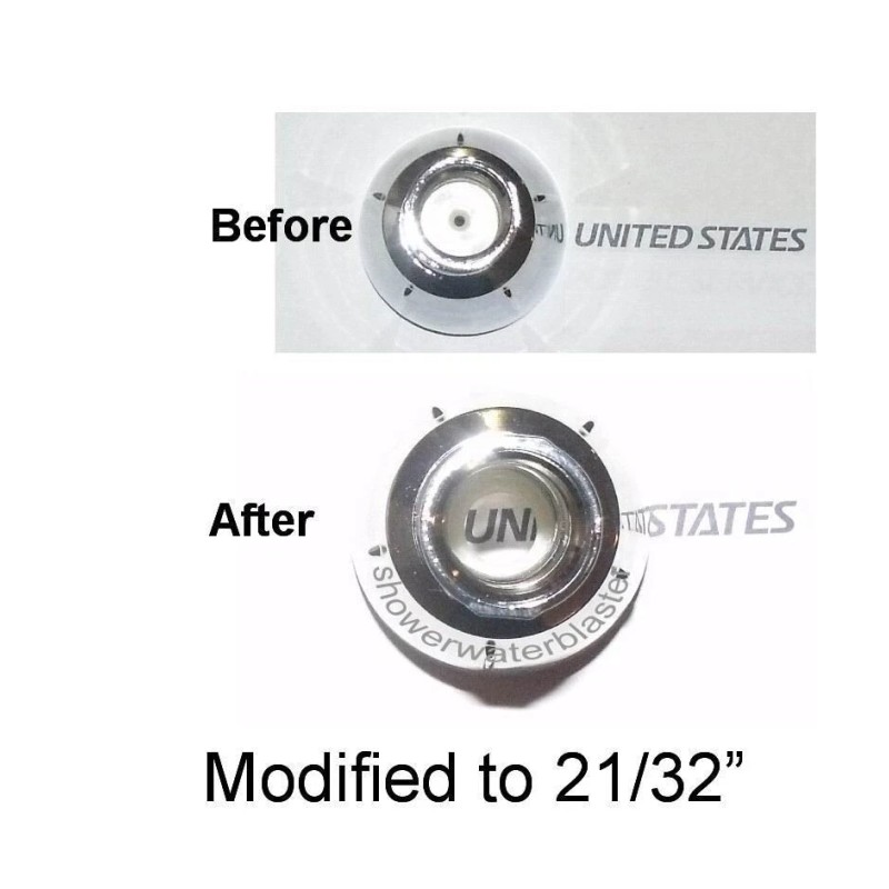 Delta SUPER HIGH PRESSURE SHOWER HEAD Amazing Pressure Over 12.5gpm