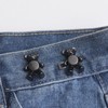LRITER Button Pins for Jean, Adjustable Jean Buttons for Loose