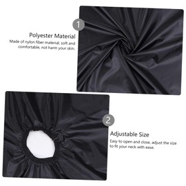 LALAFINA 1set Hair Salon Cape Hair Comb and Oil Treatment Apron Kit for Detangling Protects Clothing During Services