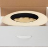 Paul Lashton Travel-Storage Hatbox – White Hat Box for Montecristi