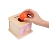 Adena Montessori Infant Toddlers Coin Box Montessori Toys for 6-12