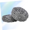 Ciieeo 6pcs Stainless Steel Spiral Scrubbers Kitchen Cleaning for Dishes