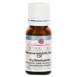 Mercurius Solubilis Hahnemanni C 30 Globules