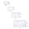 Goodma 36 Pieces Mixed Sizes Rectangular Empty Mini Plastic Organizer