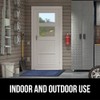 Gorilla Grip 100% Waterproof All-Season WeatherMax Doormat, 47x35, Durable Natural