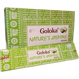 Goloka Incense Sticks (12, Nature's Jasmine 15g)
