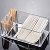 ZHIZHOU Napkin Rack 1 Piece Clear Acrylic Cocktail Napkin Holder