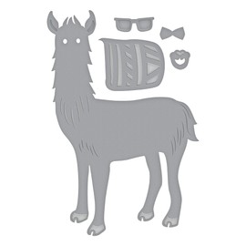 Spellbinders D-Lites Hip Llama grabada/oblea Delgada