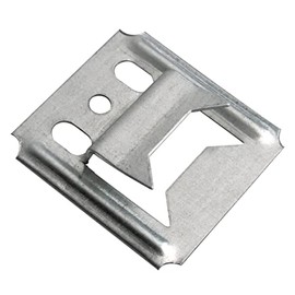 Alberts 351090 Cladding Clip | Zinc Plated | 8 x 4 mm | 250er Set Paneling Pliers, Grey