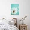 Vinyl Wall Quotes Stickers White Dandelion Turquoise Modern Wall Art