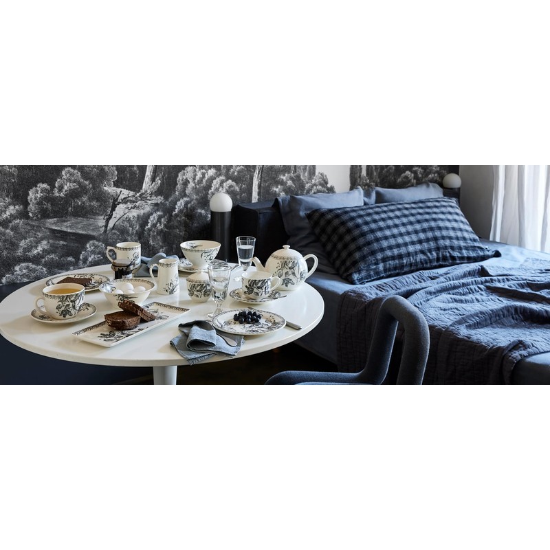 GIEN Tulip 1701B6A5 Small Plate, Canape Plate, Diameter 6.5 x