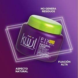 KL - Fix Me Wax Gel Natural Look para el Cabello 270 g, Cera para Cabello, de Fijacin Inmediata, Cera Gel para Aspecto Natural, para Todo Tipo de...  