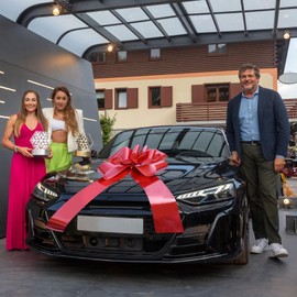 APOMOONS Bow for Car, Giant Large Red Bow for Car, Birthday, Large Gift Bow, Red Bow, Large Gift Bow, Car Large Bow, 18th Birthday (30 Inches)