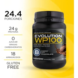 Evolution Proteina Suero De Leche Whey Wp100 800g Chocolate
