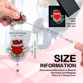 Pump It Up Funny Cardiology Badge Reel with Alligator Clip, Gifts for Cardiac Rehab Unit Nurse Cardiology Physician Catheterization Laboratory ICU MD RN