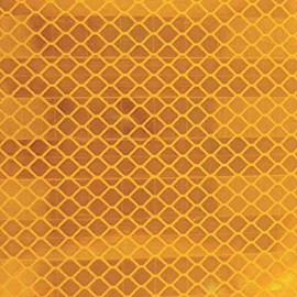 TRUSCO (torasuko) Super High Brightness Reflective Sheet Prism 227 mm × 227 mm Yellow HS – 2222P – Y