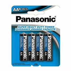 Panasonic New 4 x Panasonic AA Batteries Battery Heavy Duty Double A 1.5v Carbon Zinc