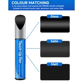 Carbon Matte(#393939) Bike Touch Up Paint Compatible with Giant Exact Match Bike Paint for Scratched or Chipped Bike Frames