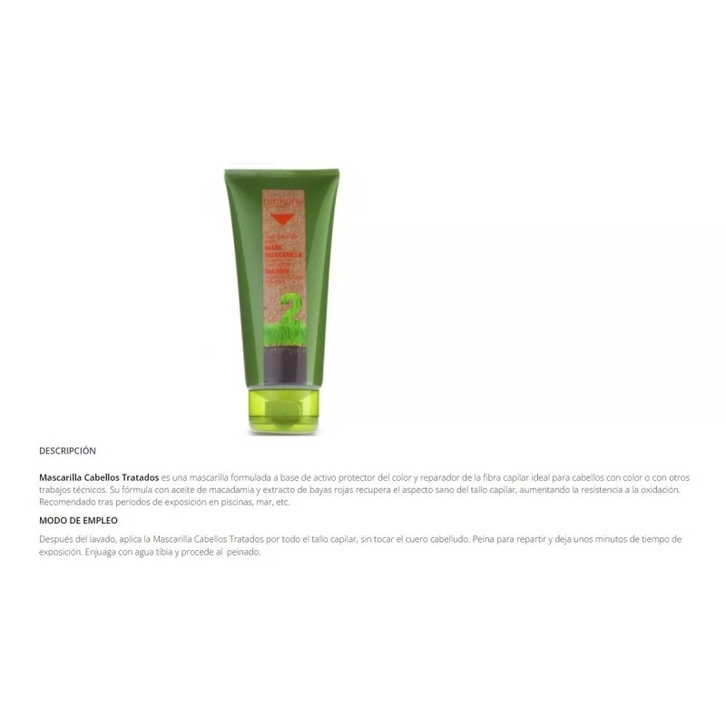 Salerm Cosmetics Cabello Tratado Biokera Salerm Shampoo + Mask +