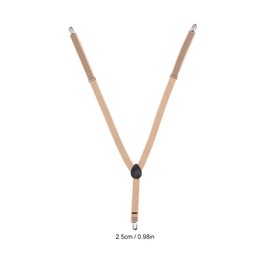 Elderly Pants Aide Belt, Adjustable Length Pants Pull Up Assistance Help (Gray and black stripes)