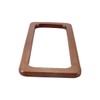 Ausi 2Pcs 20cm Rectangle Wooden Bags Handle DIY Sewing Brackets