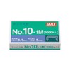 マックス ホッチキス 20枚とじ ブリスタパック 10号針付 HD-10NXK イエロー