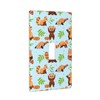 Red Panda Light Switch Cover Plates Single Toggle Wall Plate,