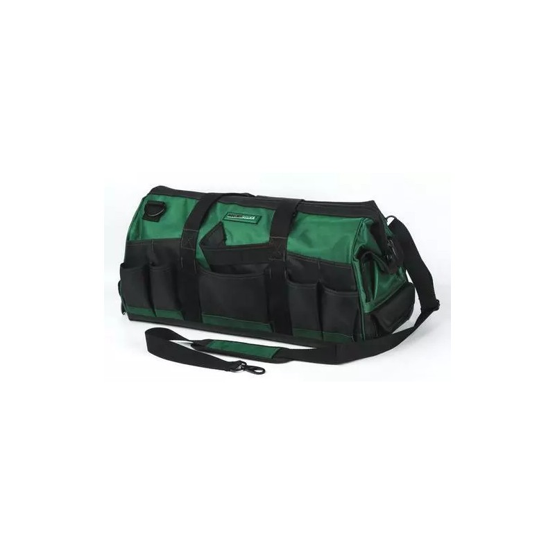 Masterforce 22" Black Shoulder Strap Double Tray Tool Bag Home