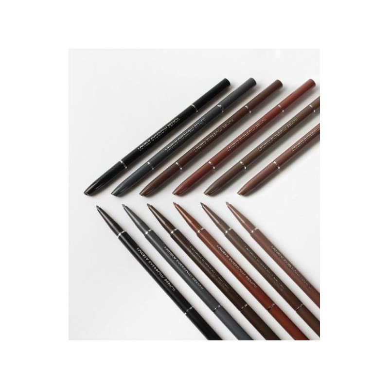 (1+1+1) Lovely Eyebrow Pencil (Thin Core) Snail Pack 04 (Brown)