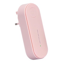 Skycase Air Purifier for Home Bedroom, HEPA Filter Removes 99.97% Dust, Pollen, Pet Hair & Odours | Portable Negative Ion Generator | Quiet Night Mode, Covers 45 m², UK Plug, Energy Efficient (Pink)