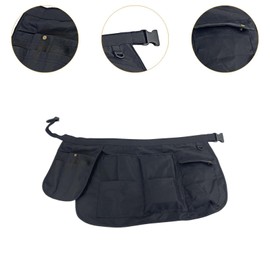 Perfk Hairdresser Scissor Bag Waist Tool Apron,Brush Bag Organizer Tool,Apron Salon,Apron Gardening Tool Waist Bag for Hairstylist