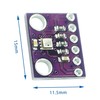 tictocstore 2pcs GY-BME280-3.3 High-Precision 3-in-1 Environmental Sensor Module - Temperature,