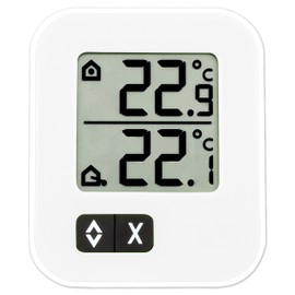 TFA Dostmann 30.1043.02 Digital Maximum-Minimum Thermometer White