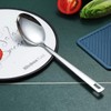 Cooking Spoon, Berglander Stainless Steel Solid Serving, Basting Spoon for