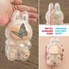 Protective Case for 17cm Plush Doll with Keychains ,Standing,Compatible for
