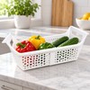Expandable PP Refrigerator Storage Basket – Odorless Fridge Organizer Bin