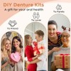 DIY Denture Kit for Upper & Lower Teeth, Temporary Self-Fit