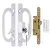 Teilmix Keyed Sliding Patio Door Handle Replacement for 3-15/16" Hole