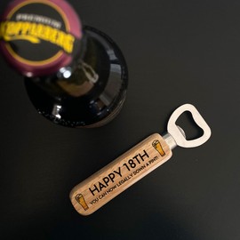 Red Ocean 18th Birthday Bottle Opener Gifts for Son Brother Funny Birthday Gifts for Him