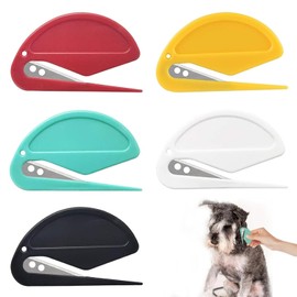 Mumoo Bear 5 Pcs Knotting Comb Pet Grooming Tool, De Knotting Comb for Dog,Cats,2024 Multifunctional Pet Hair Shedding Tool Supplies for Removing Tangled and Loose Hair